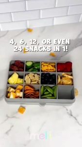 Melii Baby Snackle Box Mini - Peralatan Makan Anak