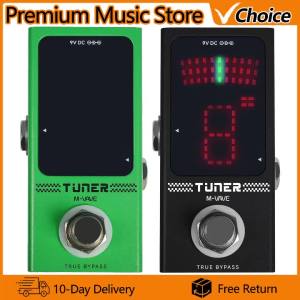 M-VAVE | M-VAVE Guitar Effects Pedal Tuner Với True-Bypass Độ Chính Xác Cao Màn Hình HD Tự Động Tắt Tiếng Đầu Ra Kim Loại Nhựa Phụ Kiện Đàn Guitar