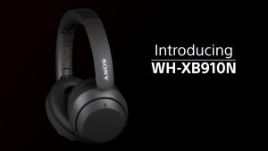 Headset Sony WH-XB910N: Desain Ergonomis & Daya Tahan 30 Jam