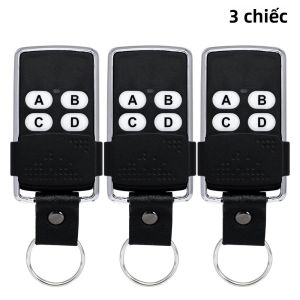 Điều Khiển Từ Xa Cửa Gara Mới 2025 Đa Tần Số 433MHz 868MHz 287MHz Máy Sao Chép Mã Mở Cửa Tự Động Bộ Phát Mã Cuộn Với 4 Chìa Khóa