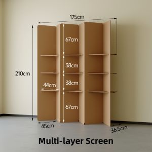 SHIBAZHI | Corrugated Paper Multi-function Room Divider