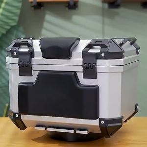 SOARFLY Aluminium Top Box 38L 45L Tanker ABS Top Box Design Ace Kotak Motosikal Peti Aluminum Box Motorcycle