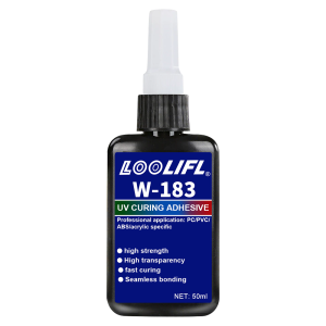 LOOLIFL | Loolifl 183-1000ml Keo Dán UV Shadowless Nhanh Khô Cho Thủy Tinh Pha Lê Kim Loại ABS Nail Art Đồ Thủ Công DIY Đi Kèm Với Đèn Bảo Dưỡng