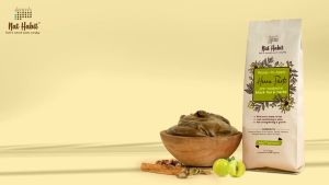 Nat Habit - Fresh Ready To Apply Henna Paste Pre-Soaked in Black Tea and Herbs100% Natural Rajasthani Henna Imparts Rich Brown Shade (Pack of 2 x 220g)