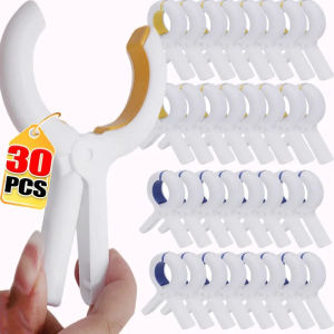 Dizoey 30Pcs quần áo nhựa Pins kẹp giữ khăn tắm đi biển Mạnh Mẽ Suối Nước Kẹp phơi đồ giặt là Pegs Quilt Clothespins treo ảnh Clip