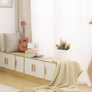 Window Storage Seat Cabinet