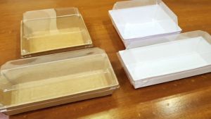 Paper Meal Box - Box Burger Hotdog - Tray Meal (20 pcs)