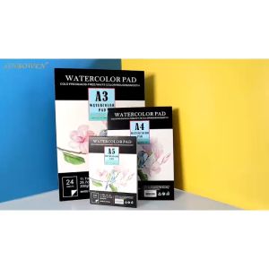 Sổ vẽ giấy vẽ màu nước màu gouache phát thảo cold pressed 200gsm LIM Art