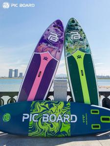 Inflatable Double Layer Stand up Paddle Board Surfing Board for Adults Water Sports Racing Outdoors Camping Travel Gear