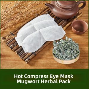Steam Eye Mask Sleep Aid Bag Relaxing Heat Therapy Bag Reduce Eye Strain Herbal Medicine Eye Protection Simple Style