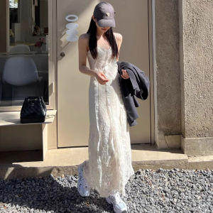 CHOUXIE | Simple Elegant French Style White Dress Suit