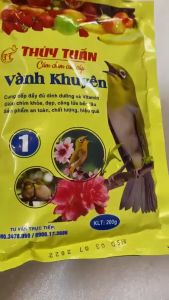 Cám chim khuyên Thúy Tuấn số 1 23  cám khuyên cao cấp gói 100gram