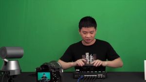 FEELWORLD L4 Multi-Camera 5-Channel HD Video Mixer Switcher 10.1"หน้าจอสัมผัส USB3.0