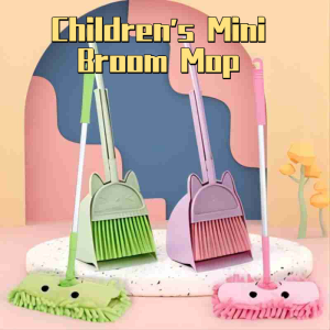 Childrens Mini Broom Mop Cleaning Set Fun Education Cleaning Tools Prepared for Children