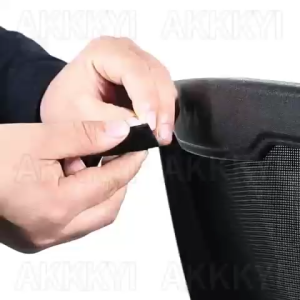 พนักพิงศีรษะปรับระดับได้ รองหัวเก้าอี้สํานักงาน เก้าอี้พนักพิงศีรษะ สามารถปรับความสูงและมุมได้อย่างอิสระ ผลิตภัณฑ์นี้เหมาะสำหรับพนักพิงหนา 1-2.7 ซม.