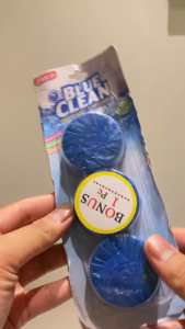 Dahlia Blue Clean Pembersih Kloset Isi 3 Pewangi Toilet Duduk