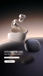 [NEW] Shokz OpenDots ONE Open-Ear True Wireless Earbuds [Former AfterShokz]
