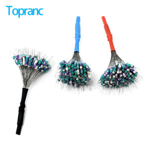 Topranc Silicone Fishing Line Stoppers Rubber Bobber Stops for Fishing Floats and Line Adjustment Tackle