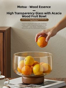 XIDI | Luxury High-footed Fruit Bowl Glass