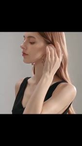 Punk Big Crazy Twining Snake Hoop Earrings For Women Statement Earrings Vintage Jewelry Accessories