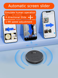 Smart mobile Phone Bluetooth Screen Scroller - Auto-Swipe for Hands-Free Video Browsing on iPhone Samsung and More