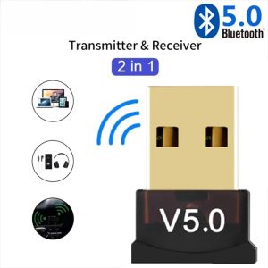 Mini USB Bluetooth 5.0 Dongle Adapter Wireless Transmit Receiver Adapter For PC Laptop Mouse Keyboard Tablet Phone Printer Game