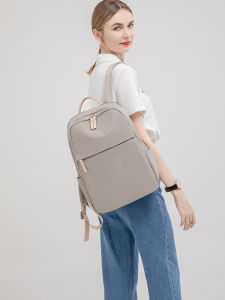 Large Backpack for 16 Inch Laptop Female Commuter Bag Notebook Backbag Waterproof Backpacks Women Business Travel Back Bags 15“ Computer Back Pack Lightweight Schoolbags 14 inches Handbag Simple Korean Stylish