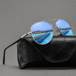 Fashion Vintage Metal Frame Sunglasses Men Women Fishing Driving Man Luxury Brand Designer Sun Glasses Anti-Glare Eyewear UV400