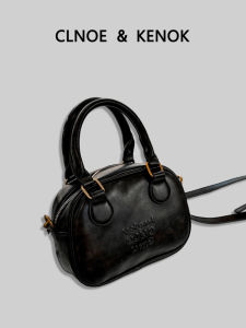 Luxurious Trendy Korean Commuter Crossbody Bowling Bag