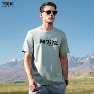 Enjeolon | Comfortable and Stylish Summer T-Shirt with Letter Print