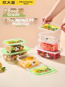 COOKER KING | Food Grade Microwave Safe Rectangular Disposable Meal Boxes with Lids