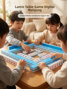 Portable Luxury Childrens Mahjong Game Number Tiles
