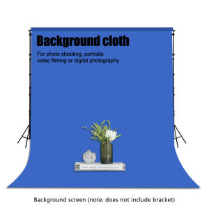Vibrant blue screen background with multiple sizes to choose from - Video Studio cutout live broadcast background cloth