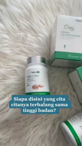 Height Growth Medicine Height Growth Supplement Helps Bone Strengthening and Growth Support joint health zinc calcium tianshi Tiens height medicine Original Pass KKM 100%