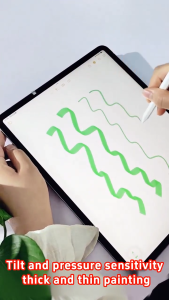 Stylus ดินสอ 13th GD13 ใหม่สไตลัสชาร์จไร้สายสำหรับ for ipad mini6 8.3 Air4 Air5 10.9 2019 2020 2021 Pro11 Pro12.9 พร้อมการตั้งค่าแอพพลิเคชั่น