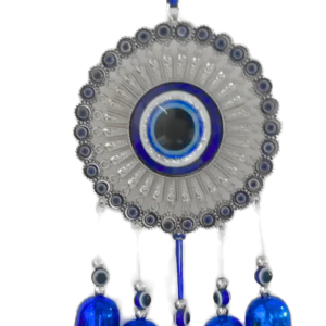 กระดิ่งลม Evil Eye ดวงตาปีศาจ กระดิ่ง ที่ห้อย แขวน ประตู หน้าต่าง ห้อย ของขวัญ ตำนาน พวงกุญแจ ตกแต่งบ้าน โมบาย เครื่องราง เสริมฮวงจุ้ย