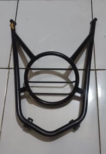 Pelindung lampu depan yamaha X RIDE old hitam bahan besi tebal kuat halus super