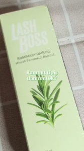 LashBoss Rosemary Hair Growth Oil Serum Penumbuh Rambut Cepat Atasi Rontok Botak 50ml XX386