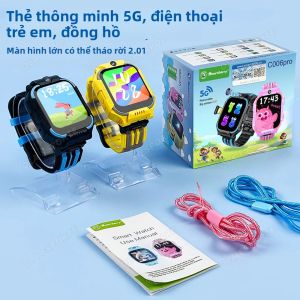 Đồng Hồ Thông Minh 5G Cho Trẻ Em Với Chức Năng Gọi Video Định Vị GPS SOS Pin 680mAh Tích Hợp Máy Tính Và Đồng Hồ Báo Thức