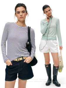 SHEITAOZI | Slim Fitting Long Sleeve T-Shirt