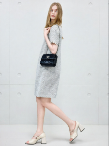 Juicy Couture | Straight Mid-Length French Coarse Tweed Dress