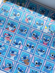 (Ready Stock) Disney 1000 Pcs Premium Blue Card Jigsaw Puzzle Mickey Tsum Tsum Avengers Frozen Princess Stitch Donald Duck
