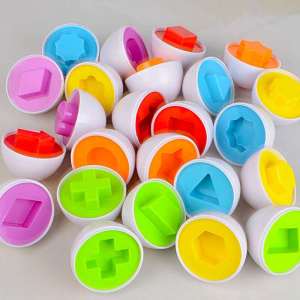 Educational Smart Egg Toy for Infants And Toddlers Shape Matching Pairing Toys Boys Girls Baby Cognitive Development Toys