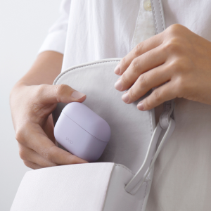 UNIQ AirPods Pro 2nd Gen 2022 Lino Hybrid Liquid Silicon Case Cover - Ultra-Smooth Silicone, Dual-Layer Hybrid Construction, Precise Speaker Cutouts