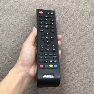 Điều khiển tivi asanzo có nút trái tim hàng chính hãng - tặng kèm pin - Remote từ xa Asanzo
