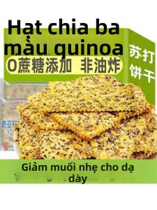 Bánh Khoai Tây Giòn Hạt Chia Quinoa