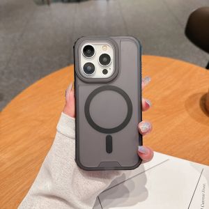 3 in 1 Magnetic Heavy Duty Armor Case for Magsafe IPhone Air 17 16 15 14 13 12 Pro Max Plus 16Pro 17Pro Phone Cover Accessory