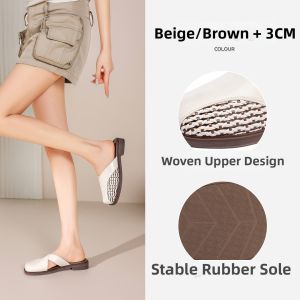 Josiny | Braided Slip-On Mule Shoe