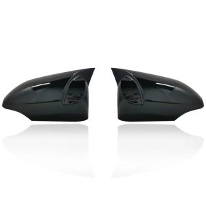 Cặp Nắp Gương Chiếu Hậu Màu Đen/Sợi Carbon Cho Xe Toyota Camry 2011-2017 Thay Thế Vỏ Gương Cửa Ô Tô