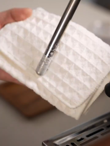 Barista Towel Rag Cafe Cleaning Towel Bar Counter Utensils Competition Square Towel for Coffee Machine Cleaning Cloth Waffle Weave Dish Cloths Reusable